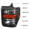 Spec-D Tuning 08-10 Ford F250 Superduty Black Euro Headlights 2LH-F25008JM-RS - alternate 5